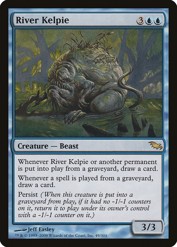 River Kelpie [Shadowmoor] - Magic: The Gathering - Card Brawlers | Quebec | Canada |