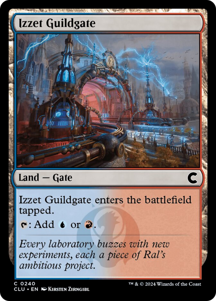 Izzet Guildgate [Ravnica: Clue Edition] - Magic: The Gathering - Card Brawlers | Quebec | Canada |