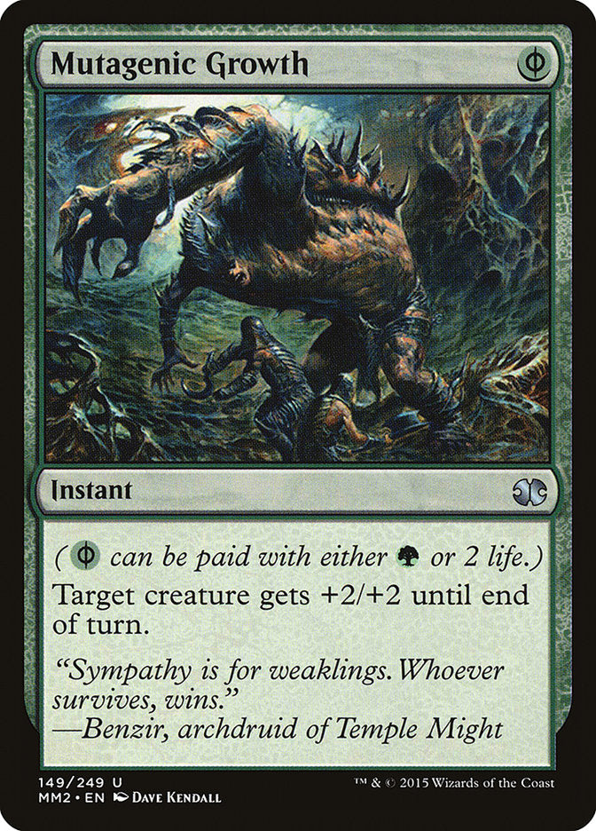 Mutagenic Growth [Modern Masters 2015] - Magic: The Gathering - Card Brawlers | Quebec | Canada |