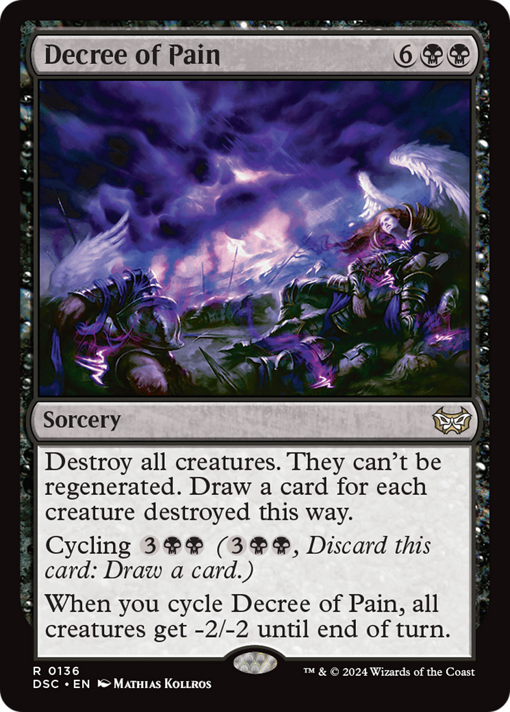 Decree of Pain [Duskmourn: House of Horror Commander] - Magic: The Gathering - Card Brawlers | Quebec | Canada |