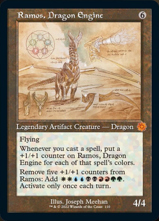 Ramos, Dragon Engine (Retro Schematic) [The Brothers' War Retro Artifacts] - Magic: The Gathering - Card Brawlers | Quebec | Canada |
