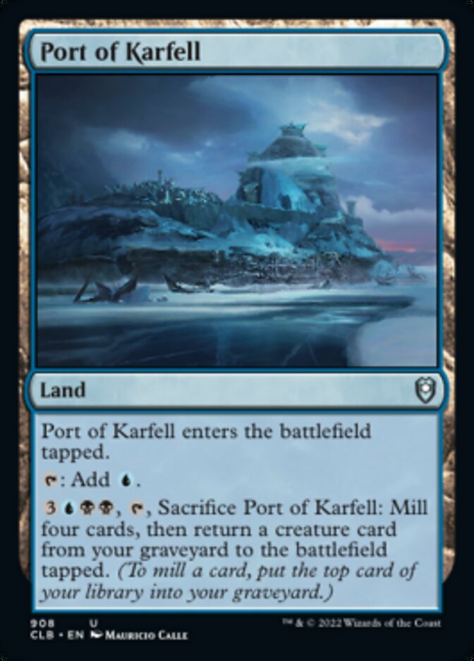 Port of Karfell [Commander Legends: Battle for Baldur's Gate] - Magic: The Gathering - Card Brawlers | Quebec | Canada |