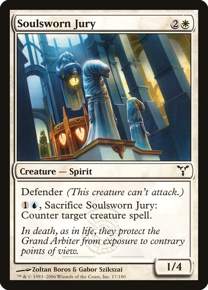 Soulsworn Jury [Dissension] - Magic: The Gathering - Card Brawlers | Quebec | Canada |