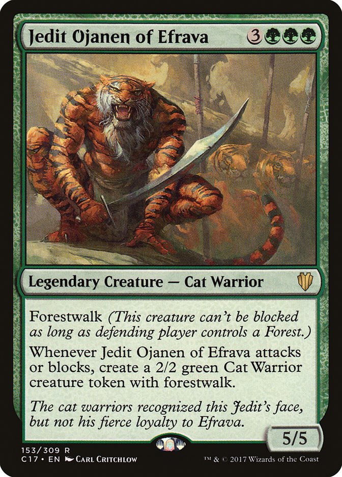 Jedit Ojanen of Efrava [Commander 2017] - Magic: The Gathering - Card Brawlers | Quebec | Canada |