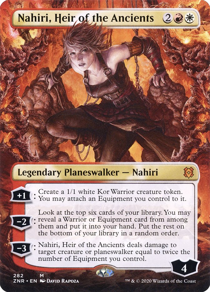 Nahiri, Heir of the Ancients (Borderless) [Zendikar Rising] - Magic: The Gathering - Card Brawlers | Quebec | Canada |