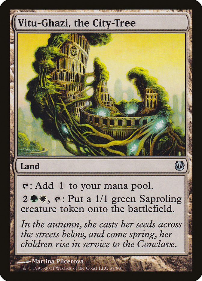 Vitu-Ghazi, the City-Tree [Duel Decks: Ajani vs. Nicol Bolas] - Magic: The Gathering - Card Brawlers | Quebec | Canada |