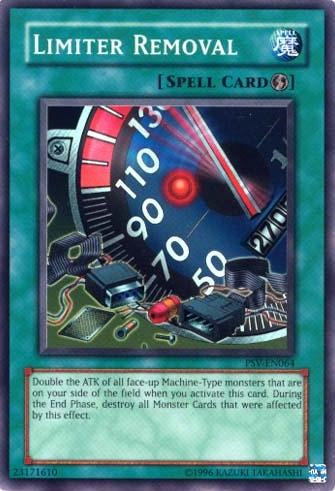 Limiter Removal [PSV-EN064] Super Rare - Yu-Gi-Oh! - Card Brawlers | Quebec | Canada |