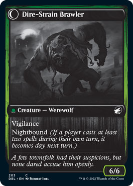 Tireless Hauler // Dire-Strain Brawler [Innistrad: Double Feature] - Magic: The Gathering - Card Brawlers | Quebec | Canada |