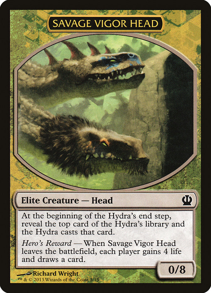 Savage Vigor Head [Theros Face the Hydra] - Magic: The Gathering - Card Brawlers | Quebec | Canada |