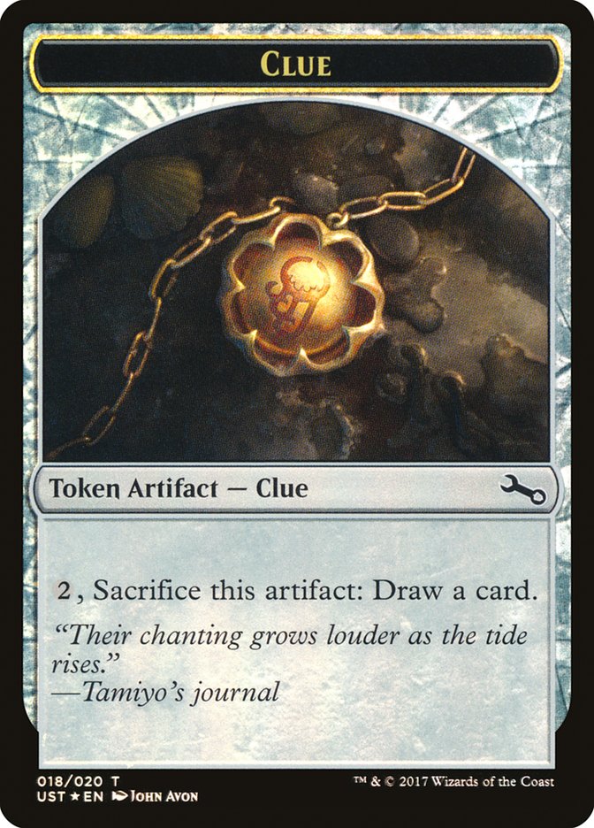 Clue // Clue Double-Sided Token [Unstable Tokens] - Magic: The Gathering - Card Brawlers | Quebec | Canada |