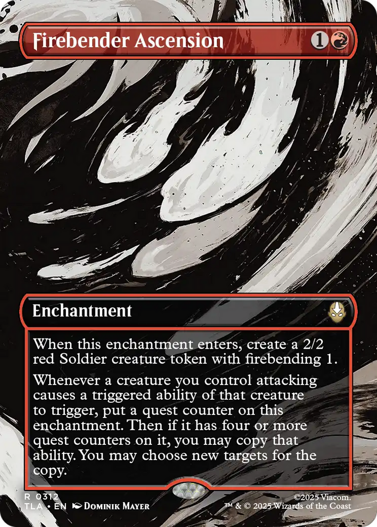 Firebender Ascension (Borderless) [Avatar: The Last Airbender] - Magic: The Gathering - Card Brawlers | Quebec | Canada |