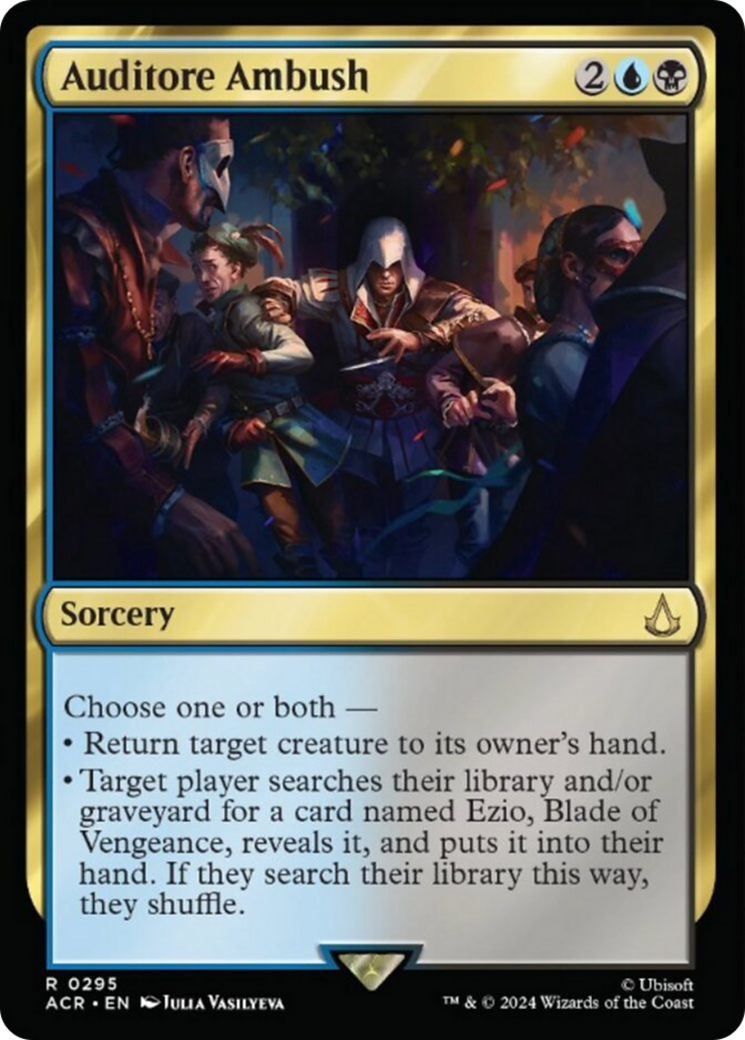 Auditore Ambush [Assassin's Creed] - Magic: The Gathering - Card Brawlers | Quebec | Canada |