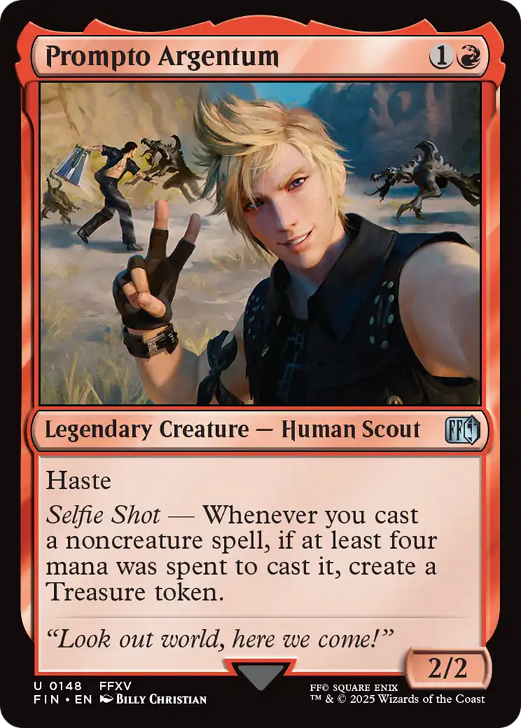 Prompto Argentum [FINAL FANTASY] - Magic: The Gathering - Card Brawlers | Quebec | Canada |