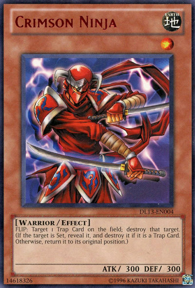Crimson Ninja (Red) [DL13-EN004] Rare - Yu-Gi-Oh! - Card Brawlers | Quebec | Canada |