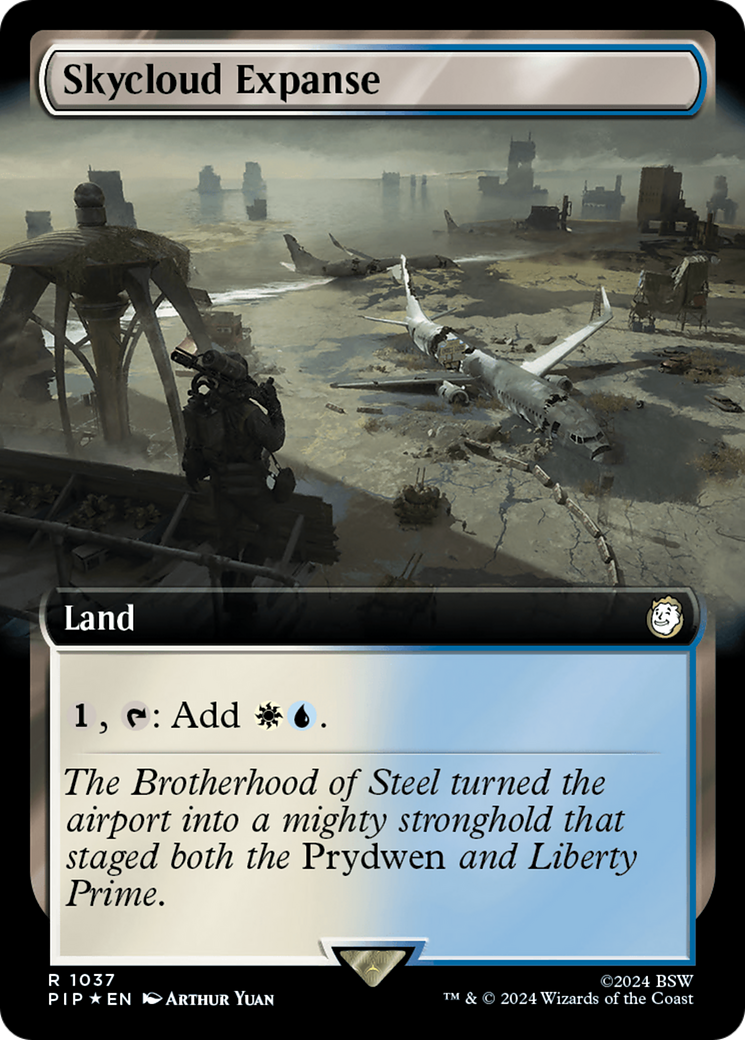 Skycloud Expanse (Extended Art) (Surge Foil) [Fallout] - Magic: The Gathering - Card Brawlers | Quebec | Canada |