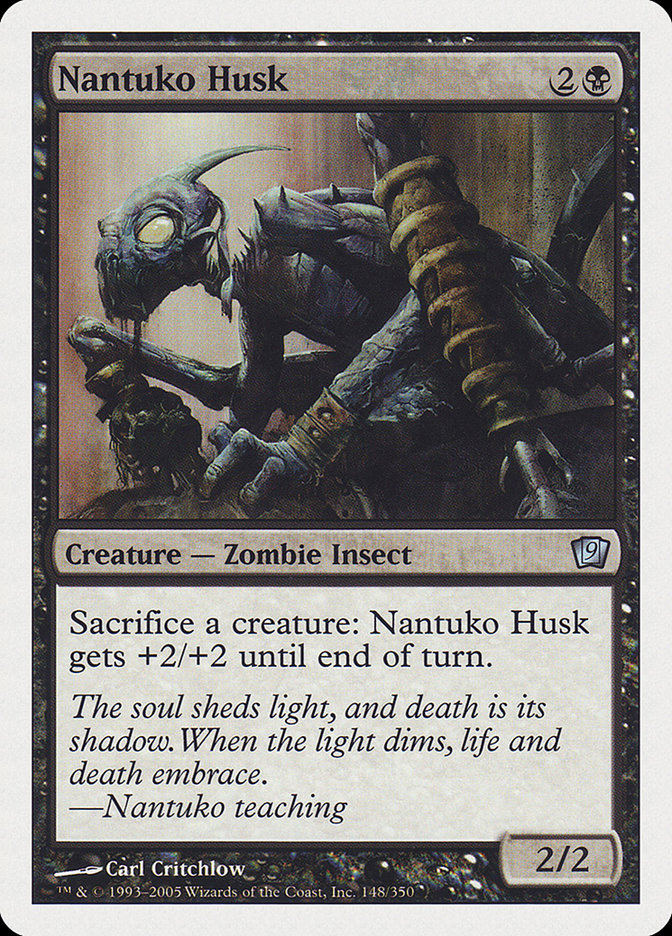 Nantuko Husk [Ninth Edition] - Magic: The Gathering - Card Brawlers | Quebec | Canada |