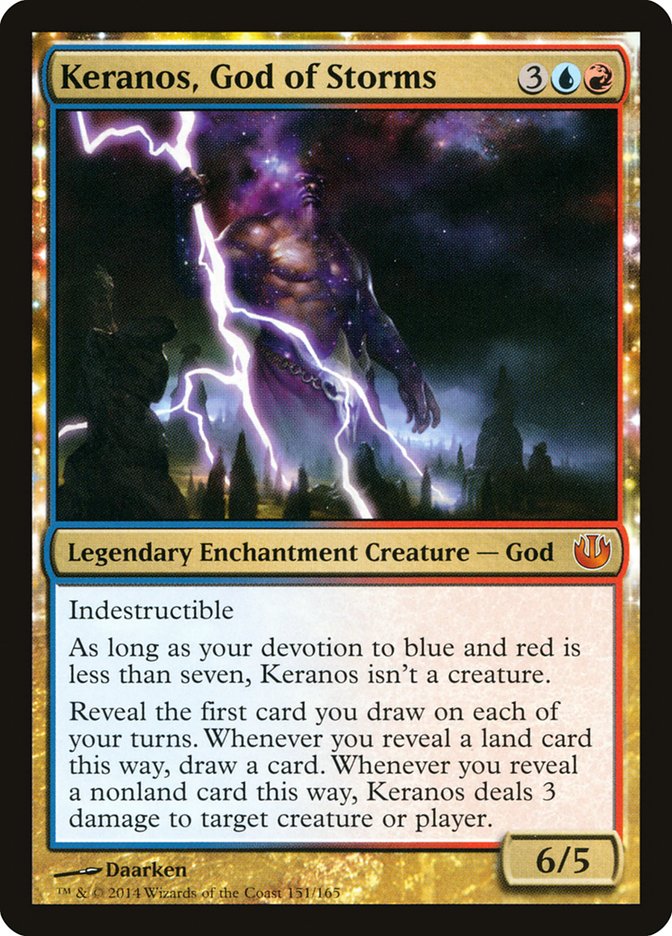 Keranos, God of Storms [Journey into Nyx] - Magic: The Gathering - Card Brawlers | Quebec | Canada |