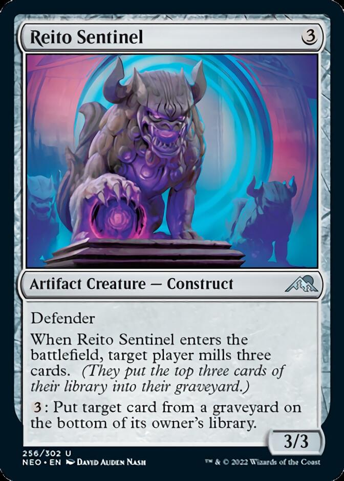 Reito Sentinel [Kamigawa: Neon Dynasty] - Magic: The Gathering - Card Brawlers | Quebec | Canada |