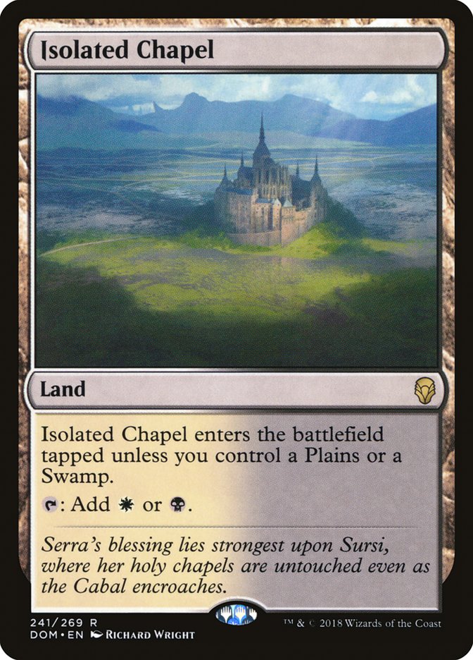 Isolated Chapel [Dominaria] - Magic: The Gathering - Card Brawlers | Quebec | Canada |
