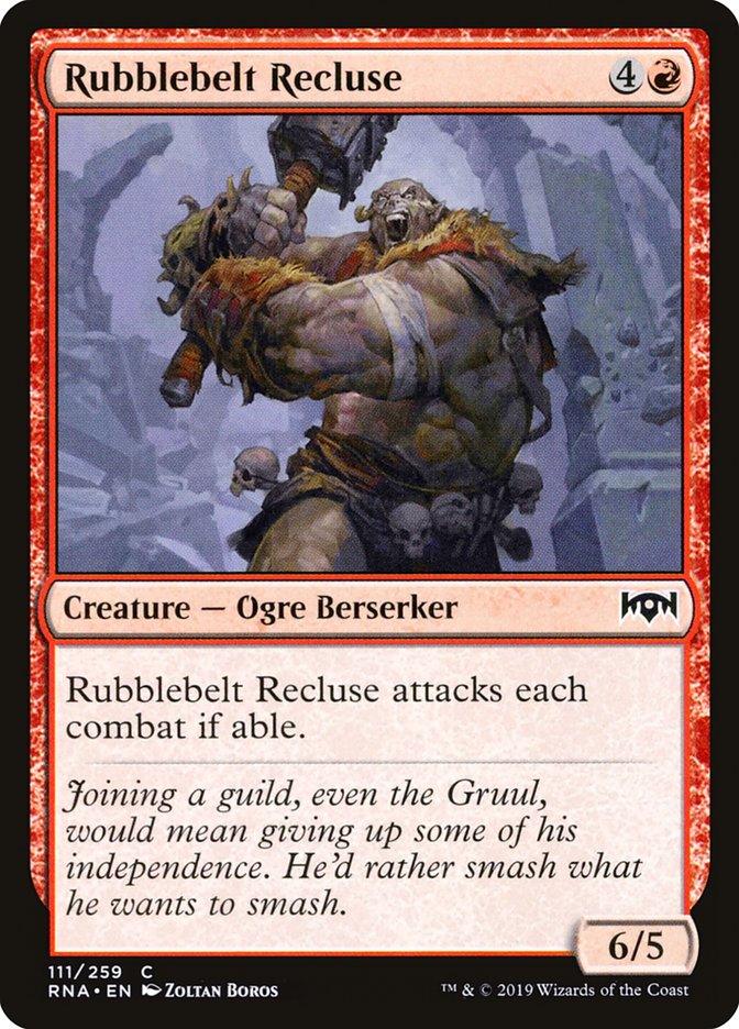 Rubblebelt Recluse [Ravnica Allegiance] - Magic: The Gathering - Card Brawlers | Quebec | Canada |
