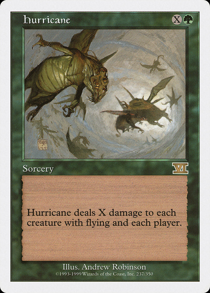 Hurricane [Classic Sixth Edition] - Magic: The Gathering - Card Brawlers | Quebec | Canada |