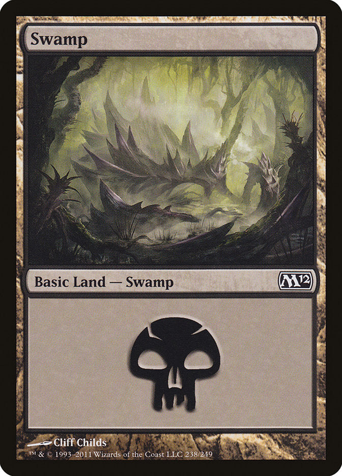 Swamp (238) [Magic 2012] - Magic: The Gathering - Card Brawlers | Quebec | Canada |