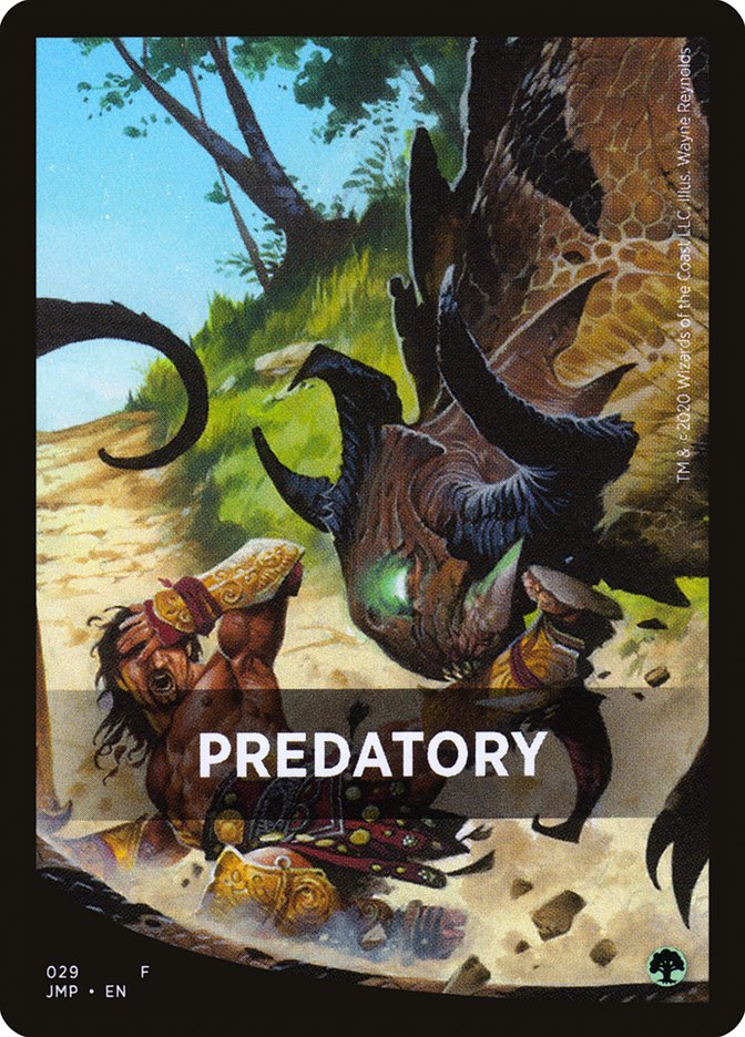 Predatory [Jumpstart Front Cards] - Magic: The Gathering - Card Brawlers | Quebec | Canada |