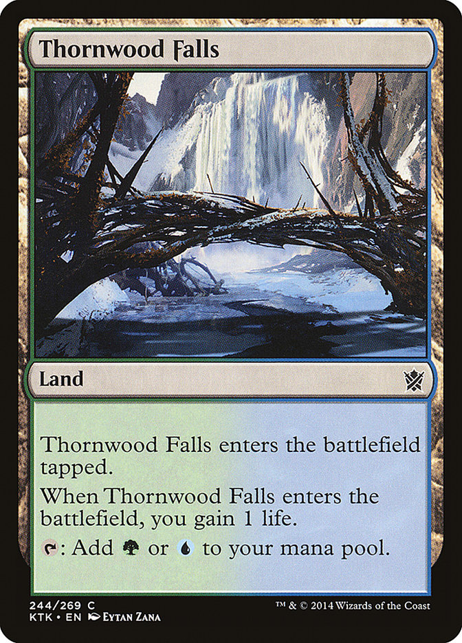 Thornwood Falls [Khans of Tarkir] - Magic: The Gathering - Card Brawlers | Quebec | Canada |
