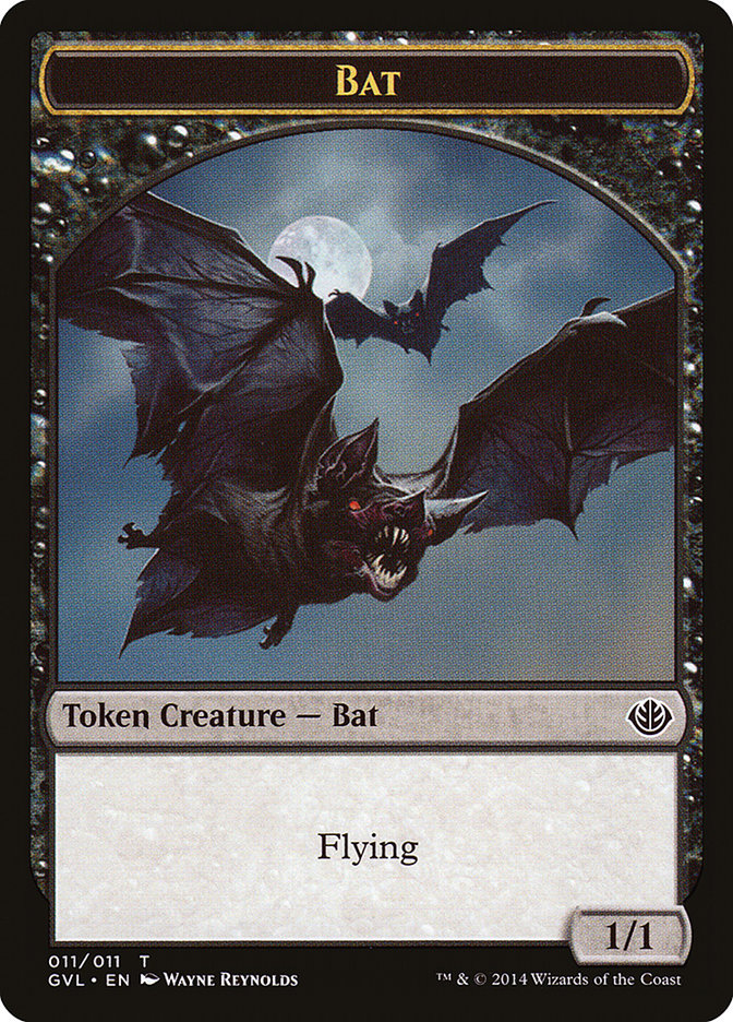 Bat Token (Garruk vs. Liliana) [Duel Decks Anthology Tokens] - Magic: The Gathering - Card Brawlers | Quebec | Canada |