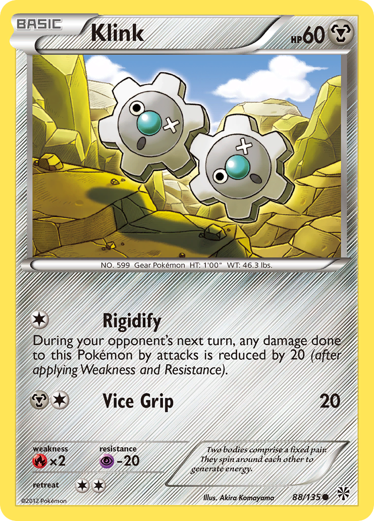Klink (88/135) [Black & White: Plasma Storm] - Pokémon - Card Brawlers | Quebec | Canada |