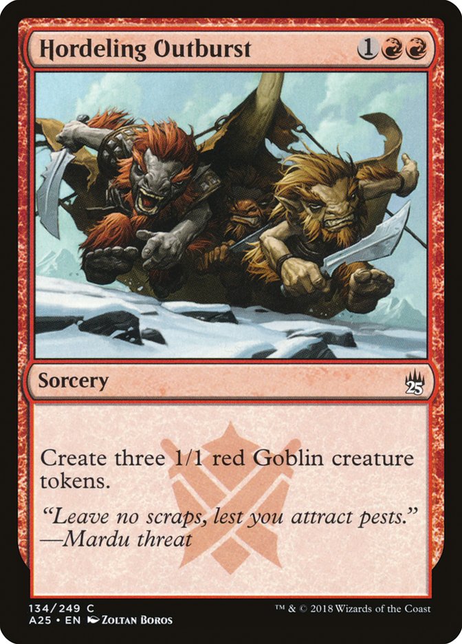 Hordeling Outburst [Masters 25] - Magic: The Gathering - Card Brawlers | Quebec | Canada |