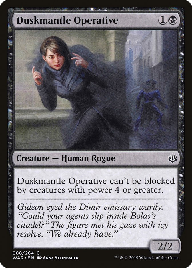Duskmantle Operative [War of the Spark] - Magic: The Gathering - Card Brawlers | Quebec | Canada |