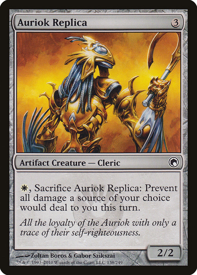 Auriok Replica [Scars of Mirrodin] - Magic: The Gathering - Card Brawlers | Quebec | Canada |