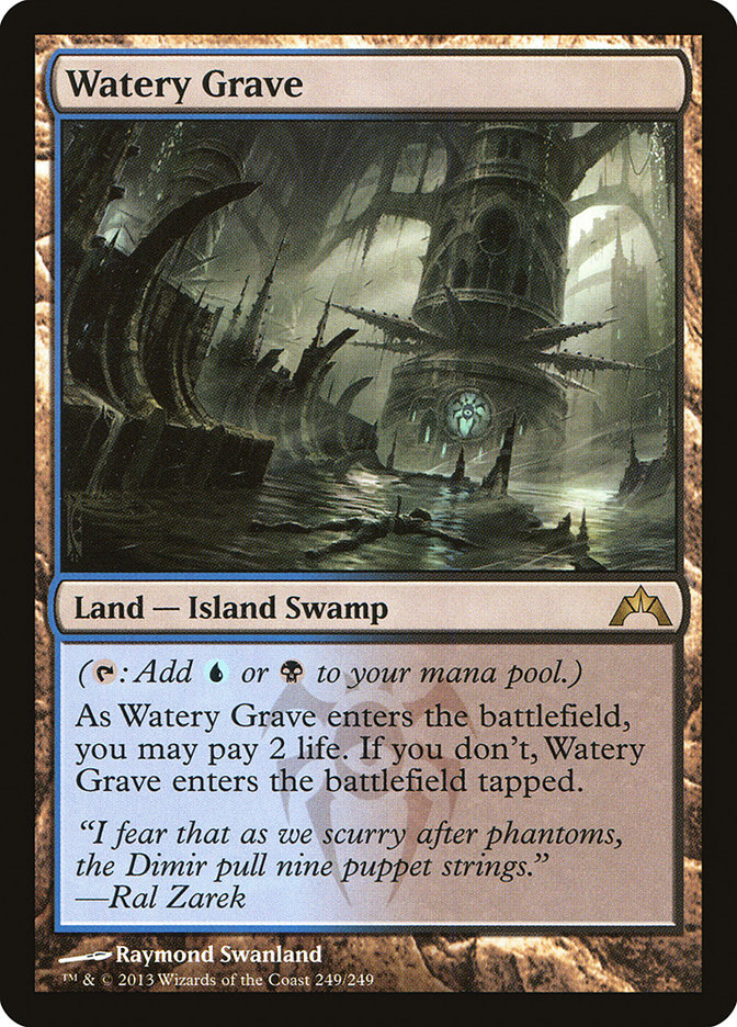 Watery Grave [Gatecrash] - Magic: The Gathering - Card Brawlers | Quebec | Canada |