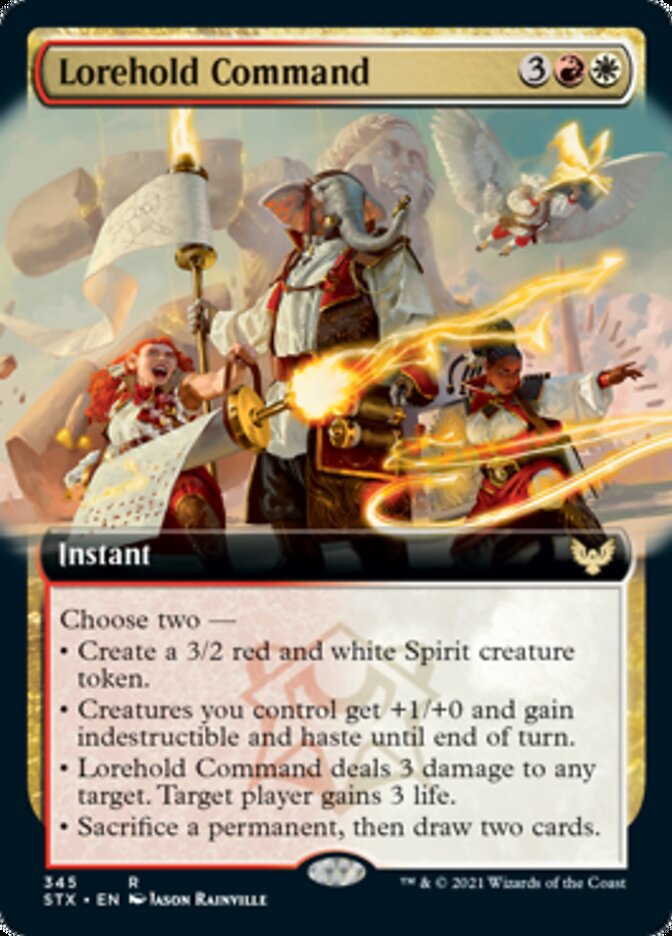 Lorehold Command (Extended Art) [Strixhaven: School of Mages] - Magic: The Gathering - Card Brawlers | Quebec | Canada |