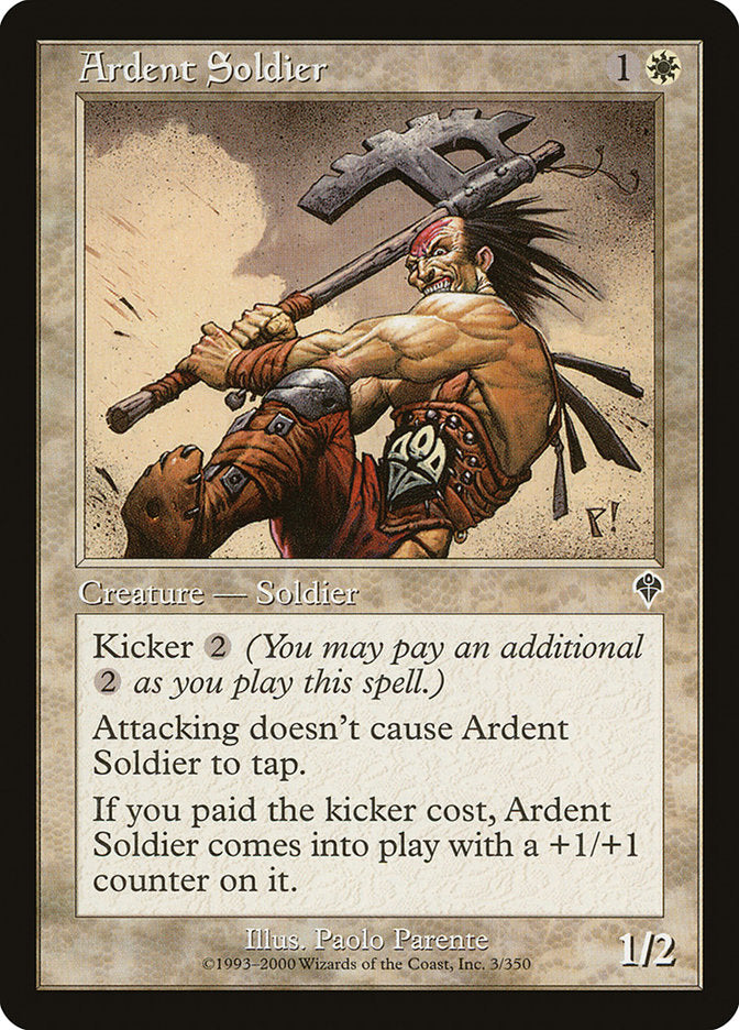 Ardent Soldier [Invasion] - Magic: The Gathering - Card Brawlers | Quebec | Canada |