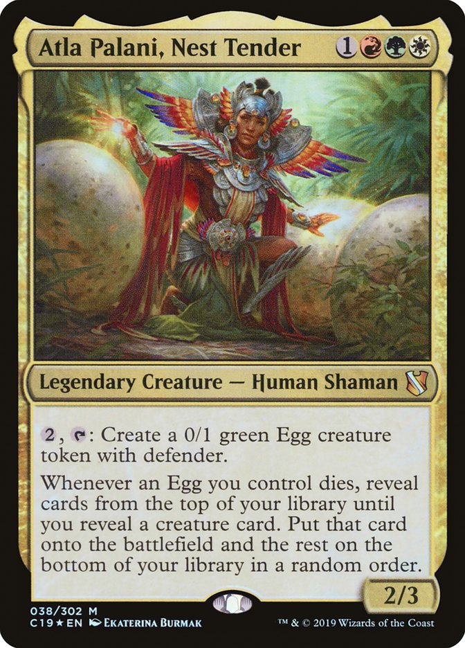 Atla Palani, Nest Tender [Commander 2019] - Magic: The Gathering - Card Brawlers | Quebec | Canada |