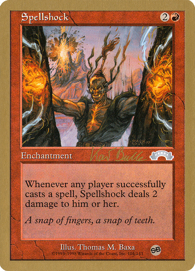 Spellshock (Kai Budde) (SB) [World Championship Decks 1999] - Magic: The Gathering - Card Brawlers | Quebec | Canada |