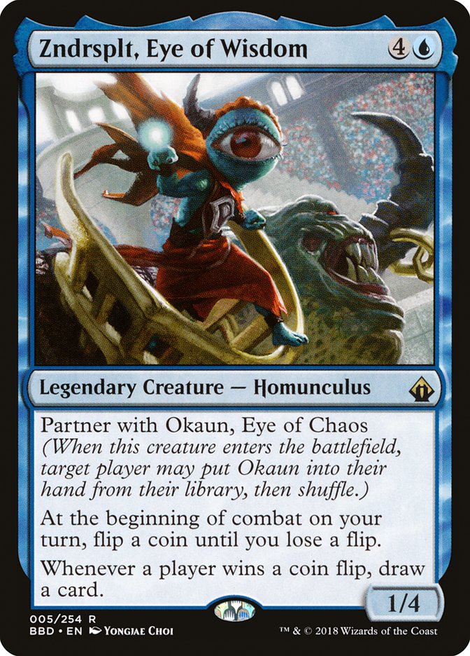 Zndrsplt, Eye of Wisdom [Battlebond] - Magic: The Gathering - Card Brawlers | Quebec | Canada |