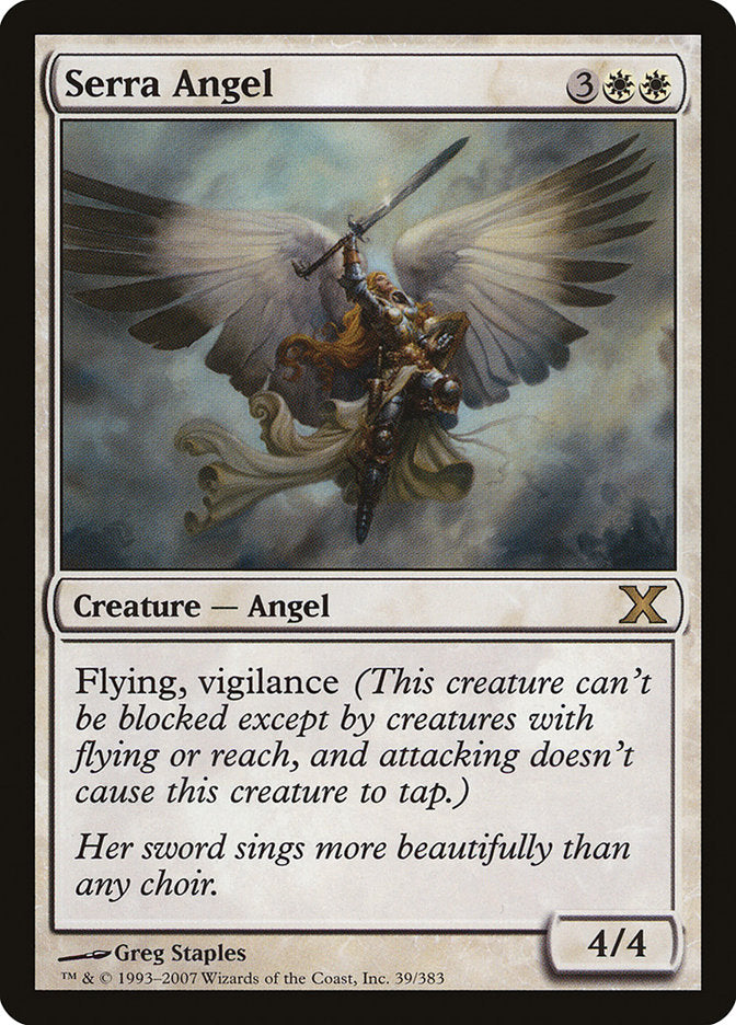 Serra Angel [Tenth Edition] - Magic: The Gathering - Card Brawlers | Quebec | Canada |