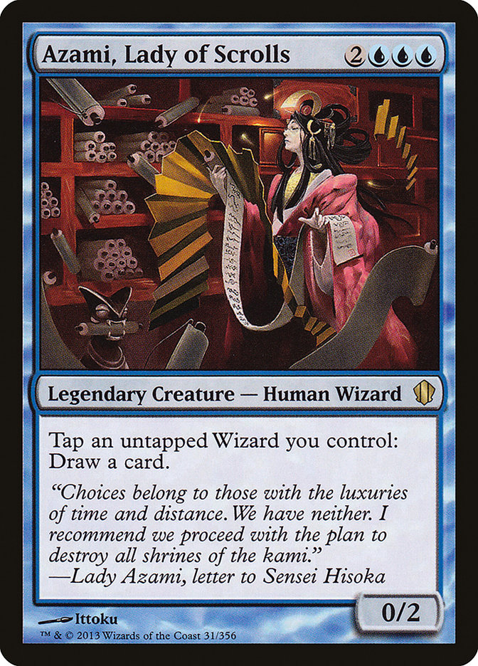 Azami, Lady of Scrolls [Commander 2013] - Magic: The Gathering - Card Brawlers | Quebec | Canada |
