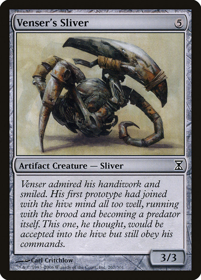 Venser's Sliver [Time Spiral] - Magic: The Gathering - Card Brawlers | Quebec | Canada |