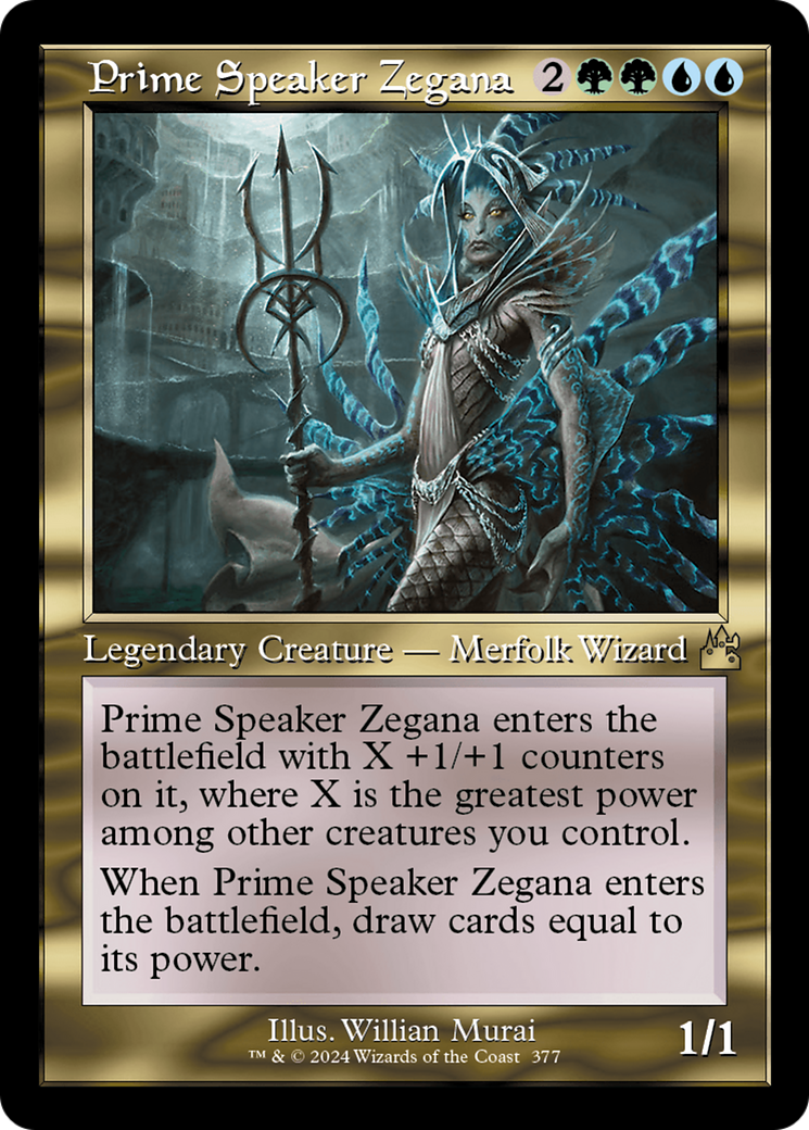 Prime Speaker Zegana (Retro Frame) [Ravnica Remastered] - Magic: The Gathering - Card Brawlers | Quebec | Canada |