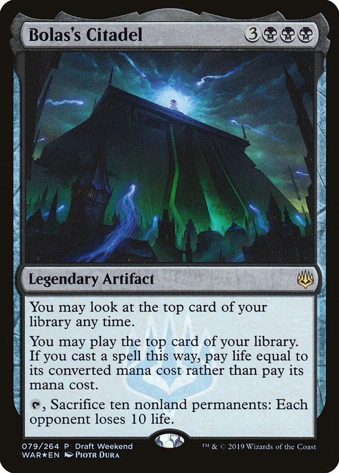 Bolas's Citadel (Draft Weekend) [War of the Spark Promos] - Magic: The Gathering - Card Brawlers | Quebec | Canada |