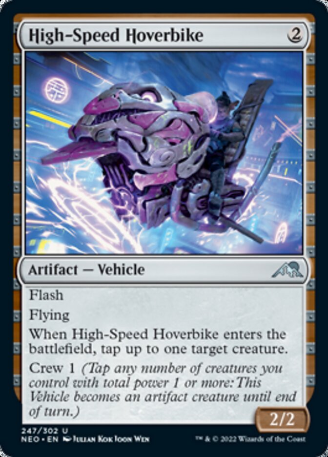 High-Speed Hoverbike [Kamigawa: Neon Dynasty] - Magic: The Gathering - Card Brawlers | Quebec | Canada |