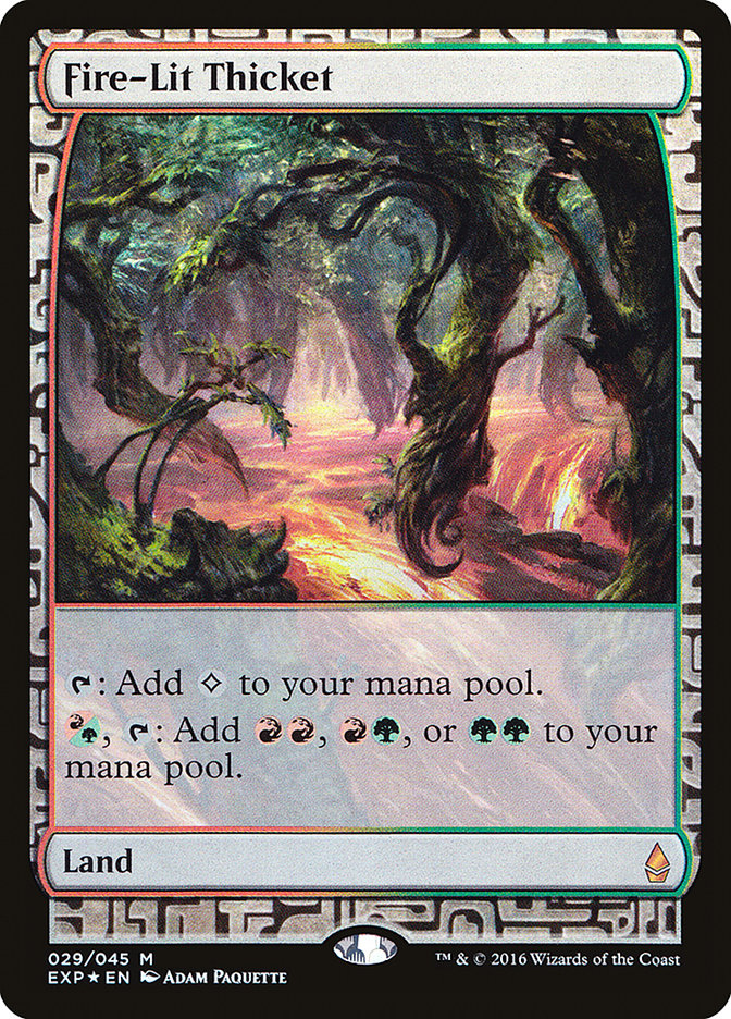 Fire-Lit Thicket [Zendikar Expeditions] - Magic: The Gathering - Card Brawlers | Quebec | Canada |