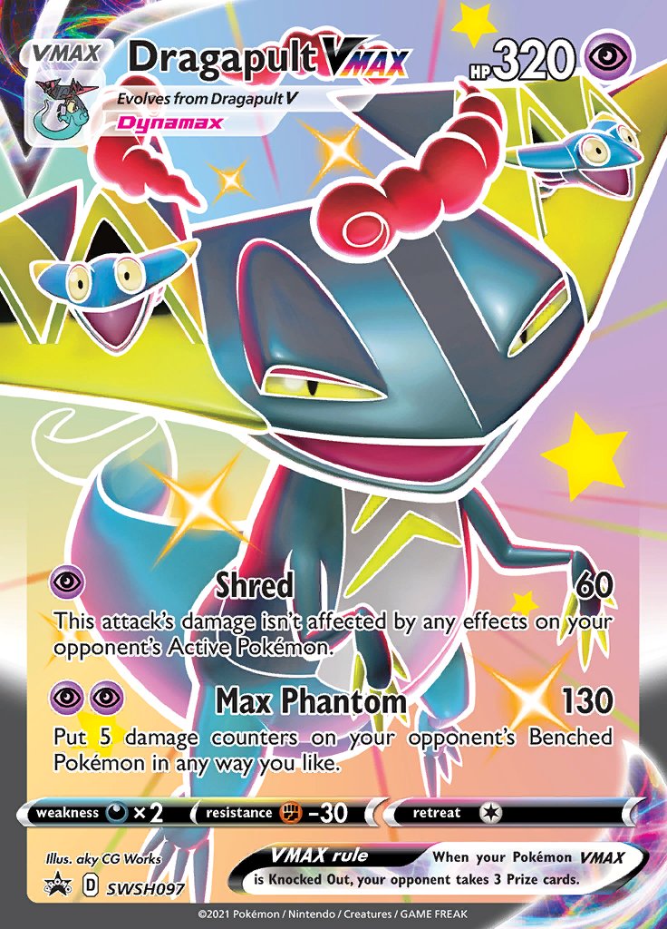 Dragapult VMAX (SWSH097) (Jumbo Card) [Sword & Shield: Black Star Promos] - Pokémon - Card Brawlers | Quebec | Canada |