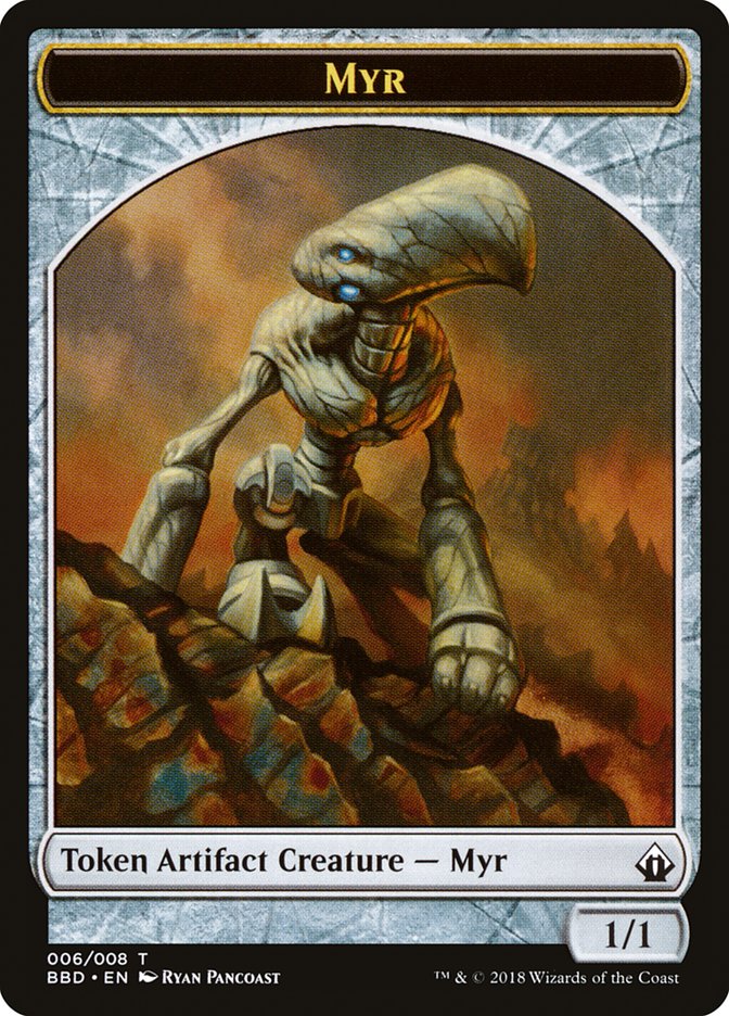 Myr Token [Battlebond Tokens] - Magic: The Gathering - Card Brawlers | Quebec | Canada |