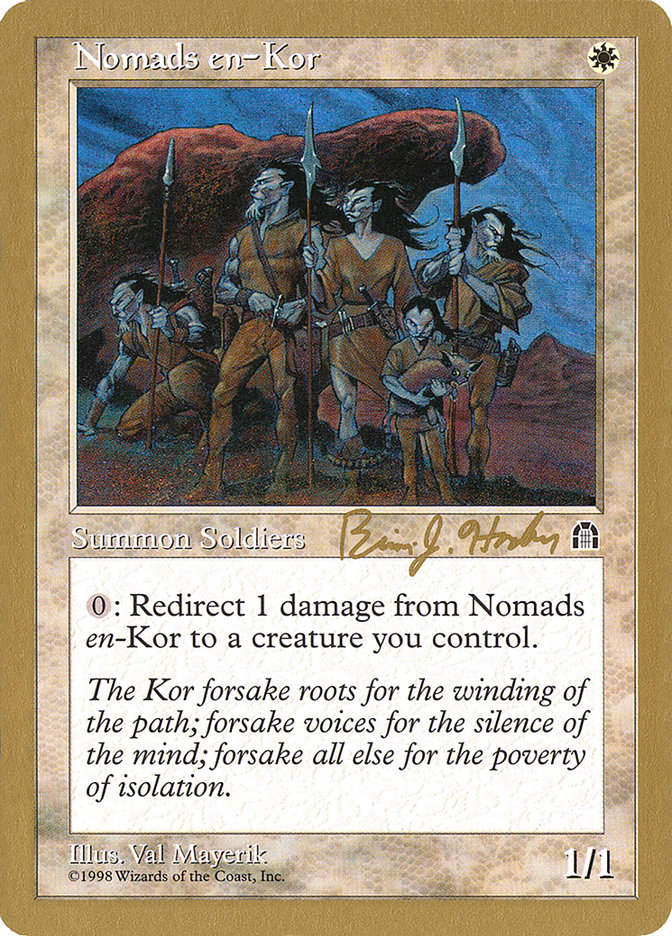Nomads en-Kor (Brian Hacker) [World Championship Decks 1998] - Magic: The Gathering - Card Brawlers | Quebec | Canada |