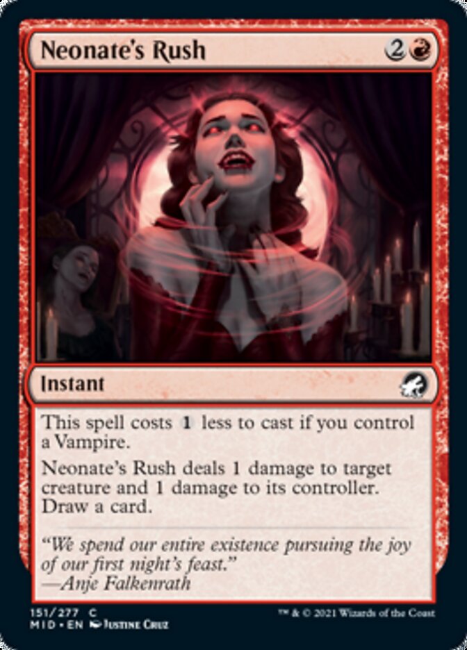 Neonate's Rush [Innistrad: Midnight Hunt] - Magic: The Gathering - Card Brawlers | Quebec | Canada |